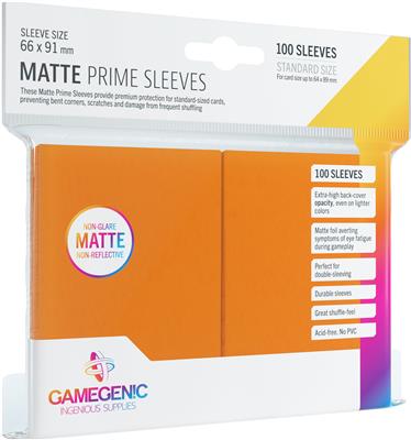 Matte Prime Sleeves (Assorted Colors)-DoubleCGames