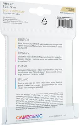 Dixit / Mysterium (81x122) Matte Sleeves-DoubleCGames