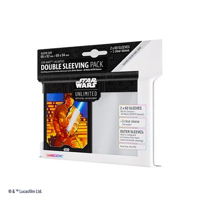 Star Wars Unlimited Art Sleeves Double Sleeving Pack (Assorted Colors)-DoubleCGames
