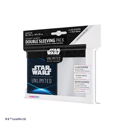 Star Wars Unlimited Art Sleeves Double Sleeving Pack (Assorted Colors)-DoubleCGames