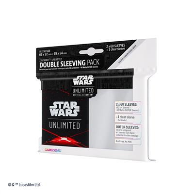 Star Wars Unlimited Art Sleeves Double Sleeving Pack (Assorted Colors)-DoubleCGames