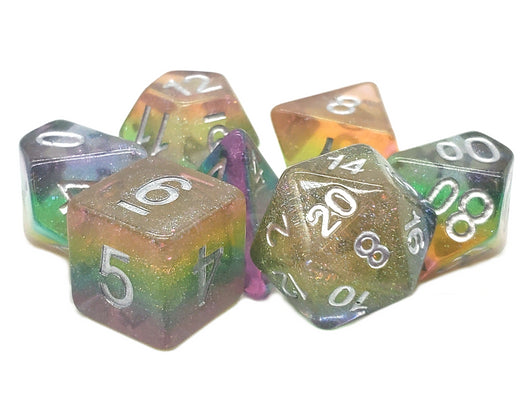 Acrylic-Resin RPG Dice Sets -  Luminous