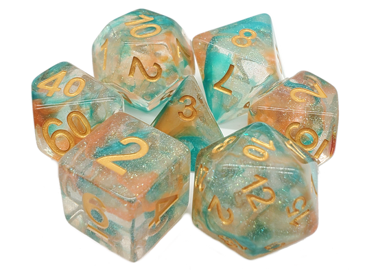 Acrylic-Resin RPG Dice Sets -  Luminous