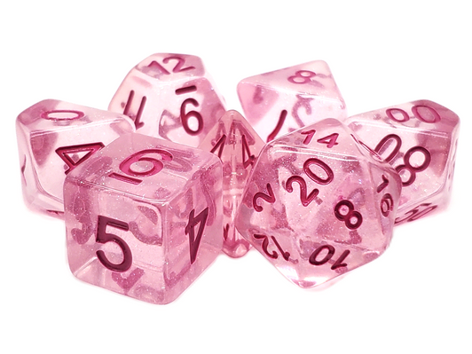 Acrylic-Resin RPG Dice Sets -  Luminous