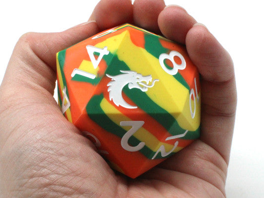Old School Dice: Silicone
