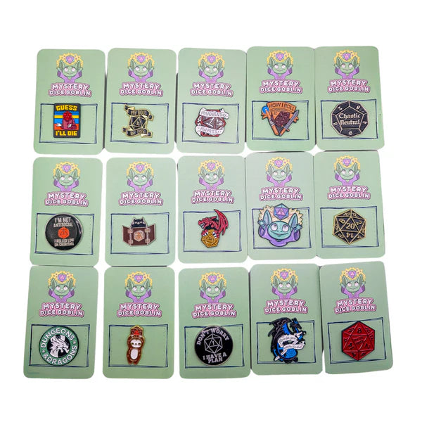 Mystery Dice Goblin - Enamel Pins & Acessories