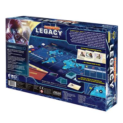 Pandemic: Legacy Season (Blue Edition)-DoubleCGames