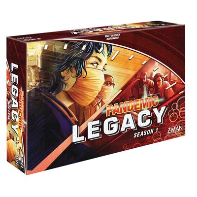 Pandemic: Legacy Season 1 (Red Edition)-DoubleCGames